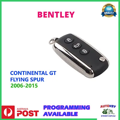 Bentley Continental Gt Key Remote 2006 2007 2008 2009 2010 2011 2012 2013  • $280