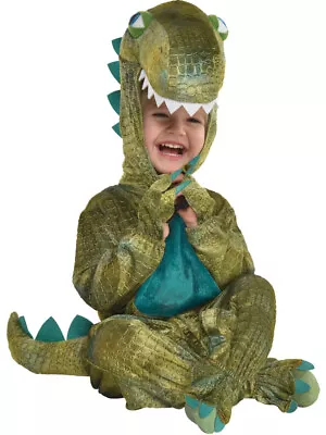 Childs Baby Roar Dinosaur Fancy Dress Costume Book Week Toddler Boys Girls Kids • £14.99