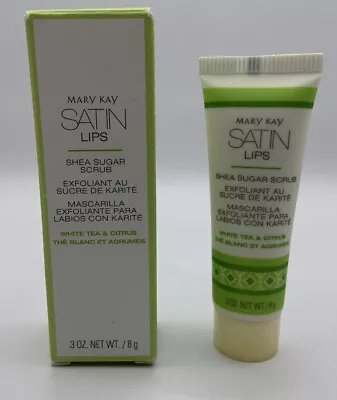 Mary Kay Satin Lips Shea Sugar Scrub .3 Oz Made In USA NEW In Box • $4