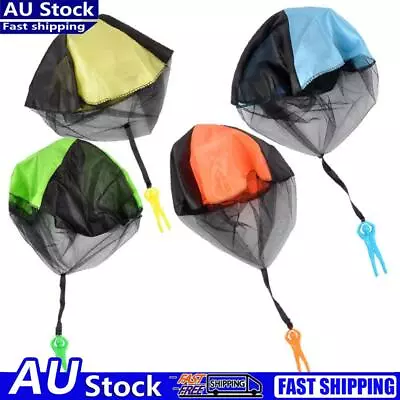 Hand Throwing Kids Mini Play Parachute Toy Man Model Outdoor Sports Toys • $8.17