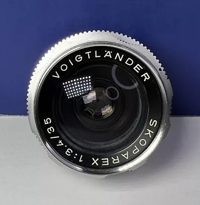 Voigtlander SLR Skoparex 1:3.4/35mm Lens With Caps For Bessamatic Or Ultramatic • $140