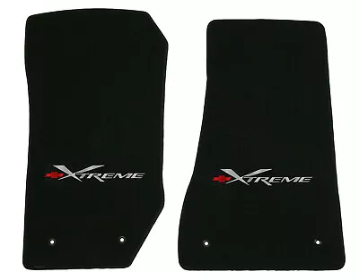 NEW! Black Floor Mats 1994-2001 Chevy S10 Embroidered Xtreme Logo In Red Silver • $138.99