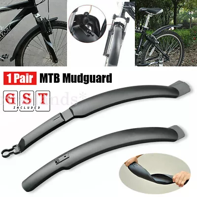 Mountain Bike Mudguard Mud Guard Bicycle Front Rear Tyre Fender Road Cycling • $14.54