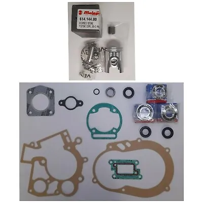 Franco Morini S6E +1.00m Piston Rebuild Kit Malaguti Grizzly Lem Huskyboy • $198.59