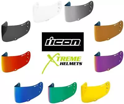 ICON Airframe Pro/Airform/Airmada Optics 22.06 Shield Motorcycle Helmet Visor • $40