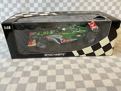 1/18 Minichamps F1 100 040015 Jaguar Racing R5 C.klien 2004 Race Car • £64.95