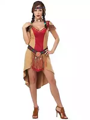 Native Beauty American Pocahontas Indian Woman Costume • $56