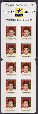 Morocco 2017 Personalities Royalties King Mohammad IV Flags MNH** Booklet • $7