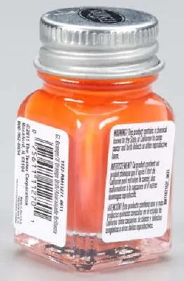 Testors 1/4 Oz Orange Enamel Model Paint 1127T • $3.59