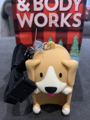 £19.99 • Buy Bath Body Works ￼GOLDEN LABRADOR CLEAN UP BAG Keychain Holder