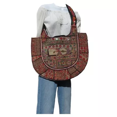 Banjara Tote Bag | Authentic | Gypsy | Shoulder | Boho | 2 Handle Strap | Large • $143