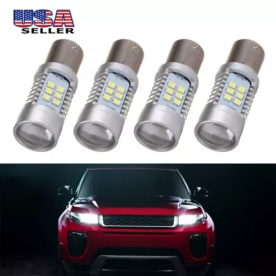 4X 1156 P21W Super Bright Turn Signal Tail Backup Light Bulbs Lamp LED 60w • $10.69