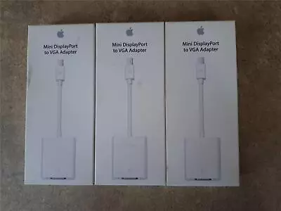 LOT OF 14 Apple A1307 Mini DisplayPort To VGA Adapter MB572Z/B Model A1307 M6-3 • $56.75