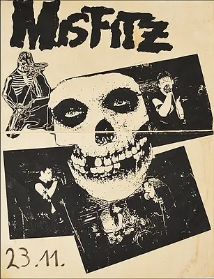 MISFITS  Misfitz  Punk Rock Relics Vintage Poster Print Canvas Giclee Annex Art • £19.28