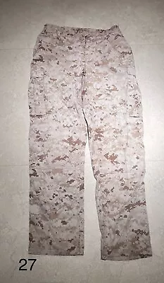 (27) USMC Marine Corp DESERT MARPAT Digital Trouser MCCUU - Medium Regular M/R • $19.99