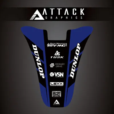 Attack Graphics Renegade Rear Fender Decal Blue For YAMAHA YZ426F 2000-2002 • $23.18