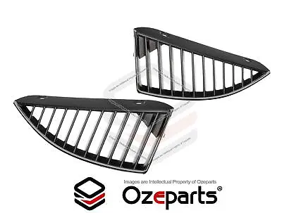 Pair LH+RH Grille Upper Front Grill Chrome For Mitsubishi Lancer CH 2003~2006 • $64.97