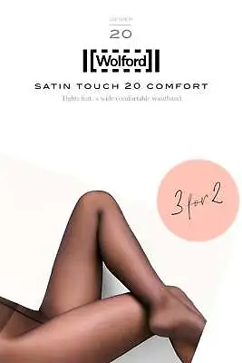 £50 • Buy Wolford Satin Touch 20 Comfort Tights - 3 For 2 Promotion