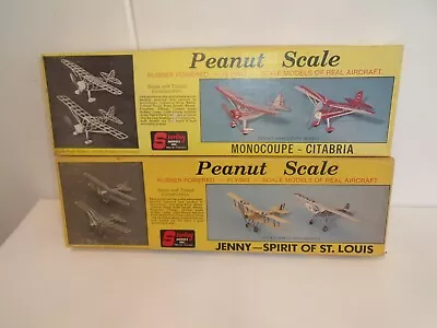 Peanut Scale Jenny & Spirit Of St. Louis And Monocoupe & Citabria • $24