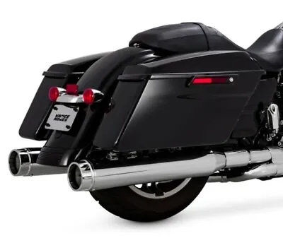 Vance & Hines Torquer 450 4.5 Slip-On Muffler Exhaust Pipes 95-16 Harley Touring • $649.99