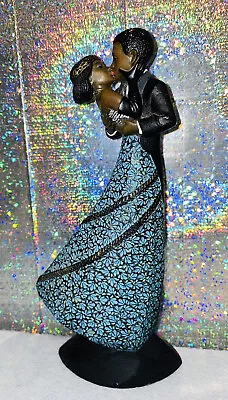 1996 Enesco Statue Mahogany Princess “The Embrace” Figurine Parastone Signed • $19.88