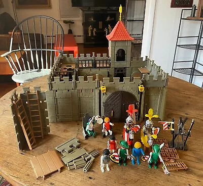 Vtg Playmobil Geobra Medieval Castle Knights Accessories Lot Playset • $150