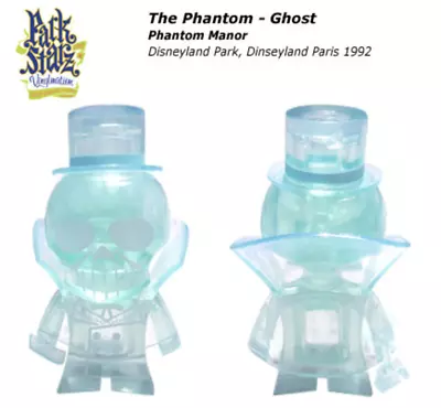 Park Starz Series 4 Disney Vinylmation The Phantom Ghost Variant Paris • $174.95