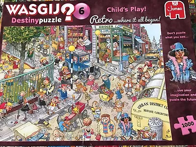 Wasgij 1000 Piece Jigsaw Puzzle • £3