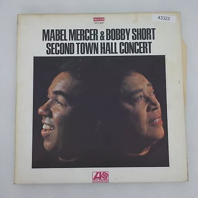 Mabel Mercer And Bobby Short Second Town Hall Concert PROMO LP Vinyl Record Alb • $4.62