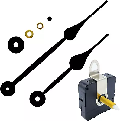 High Torque Long Shaft Quartz Clock Movement Mechanism Replacement Clock Kit  • $16.99