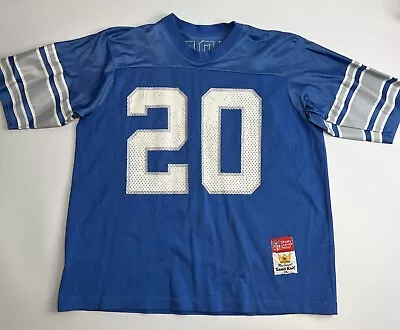 Vintage MacGregor Sand-Knit Barry Sanders #20 Detroit Lions NFL Jersey Size XL • $99.95