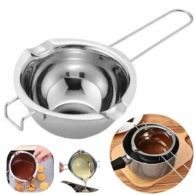 £6.49 • Buy Stainless Steel Coffee Wax  Melting Pot Boiler DIY Wedding Scented Candle Making