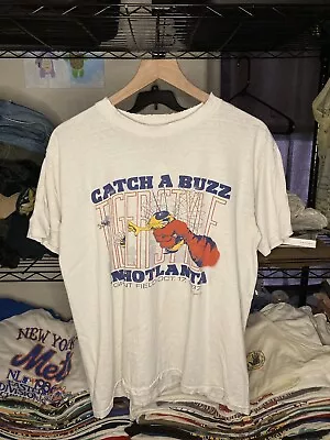 Vintage Auburn University Shirt Mens Large Georgia Tech Single Stitch 80s • $50