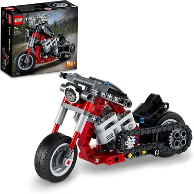 £11.99 • Buy Lego 42132 Technic 2 In 1 Motorcycle To Adventure Bike Building Set Motorbike