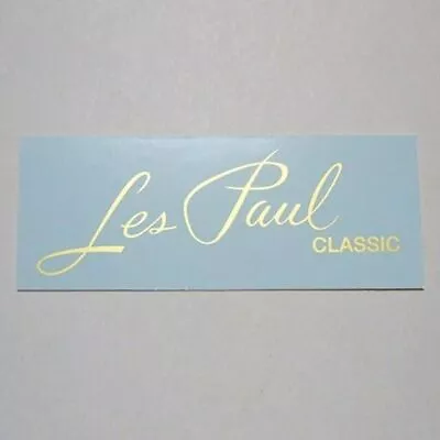 GIBSON Les Paul CLASSIC Repair Logo Decal Water Paste Type • $45.84