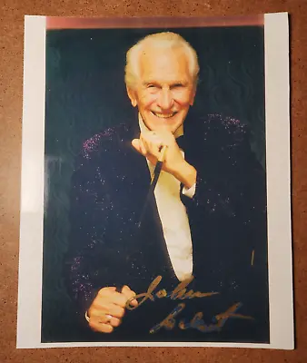 Magician JOHN CALVERT Autographed / SIGNED Publicity Photo 8x10 • $45
