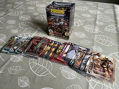 Panini Warhammer 40k 40000 Dark Galaxy Trading Cards X70 - Mint Condition • £35