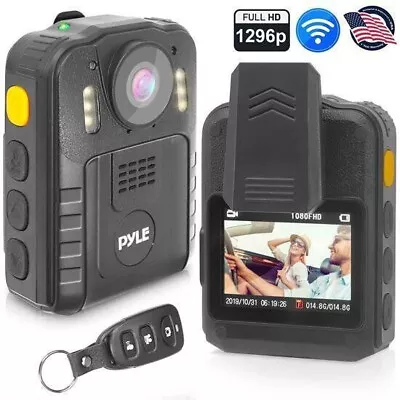 Pyle PPBCM92 Compact & Portable HD Body Camera Night Vision Motion Detector NEW • $84.95