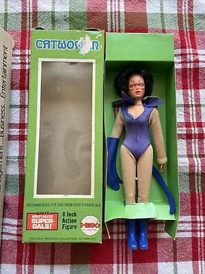 1970's Mego 8  Catwoman DC Figure With Original Box - First Edition • $339.99