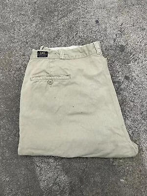 Vintage 1960s Lee Tan Chino Pants • $50