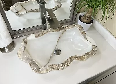 * Onyx Sink / Bathroom Sink / Onyx Bowl / Stone Sink / Vanity Sink / Vessel Sink • $699