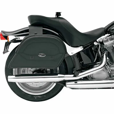 Saddlemen Cruis'N Slant Throw-Over Motorcycle Saddlebags Large Multi-Fit  • $198.95