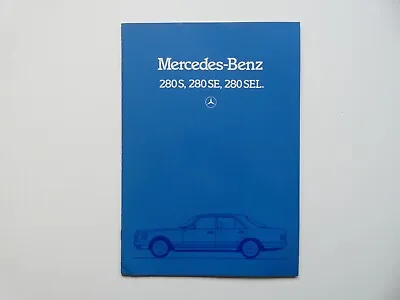 Brochure / Catalogue / Brochure Mercedes W126 S-Class 280 S SE And SEL - 01/83 • $8.73