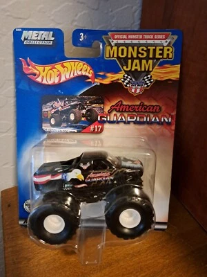$15.99 • Buy Hot Wheels American Guardian Monster Jam Truck #17 2002 4x4 Metal Base 1:64