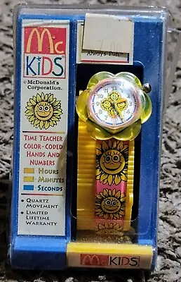 Vintage McDonald's McKids Quartz Watch With Original Packaging & Manual • $10.50