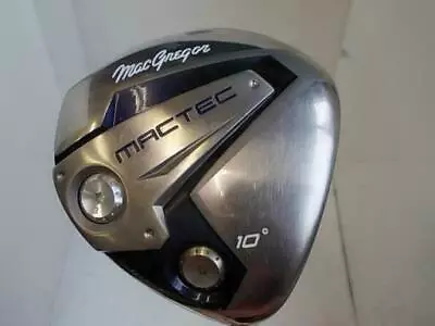 Macgregor Mactec Golf Club Driver Nv 2012 10deg S-flex • $320.16