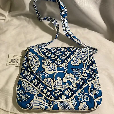 Vera Bradley Blue Lagoon Crossbody Purse Handbag Bag New • $48