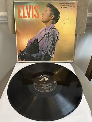 Elvis Presley LP LPM-1382 Mono 1st Issue 1956 Vinyl RCA Victor Ads VG+ Ex • $89.95