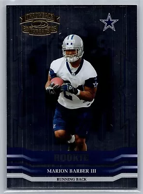 2005 Donruss Throwback Threads - #169 Marion Barber III /999 (RC) - NM-MT • $3.99