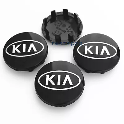 4 Pack 58mm Car Wheel Rim Center Hub Caps Cap Cover For Forte Optima Rio SOUL • $18.96